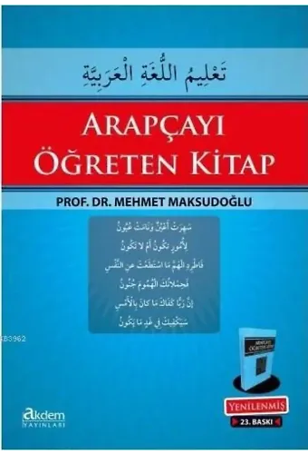 Arapçayı Öğreten Kitap