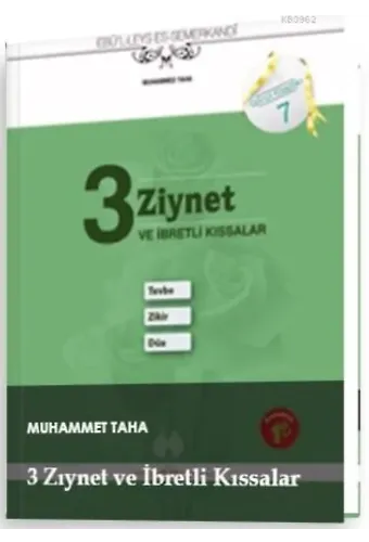3 Ziynet (Cep Boy) Gönül Kitapları 7 ve İbretli Kıssalar