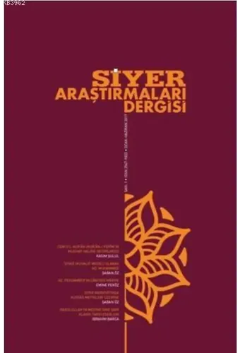 Siyer Araştırmaları Dergisi; (Ocak) Sayı:1
