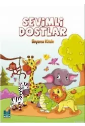 Sevimli Dostlar Boyama Kitabı