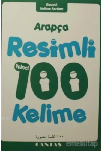 Arapça Resimli İkinci 100 Kelime Kartları