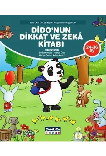 Dido'nun Dikkat ve Zeka Kitabı (24-36 ay)