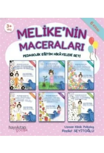 Melike'nin Maceraları 6'lı Pedagojik Eğitim Hikâyeleri Seti