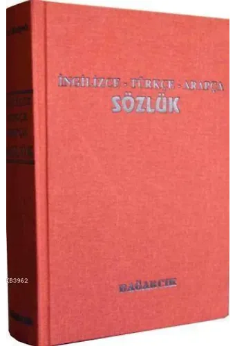 İngilizce - Türkçe - Arapça Sözlük