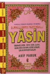 Fihristli Türkçe Okunuş ve Manalı Yasin (Yas-112, Rahle Boy); Tebarake, Amme, Vakıa