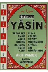 Fihristli 41 Yasin; (Yas-111/P13)