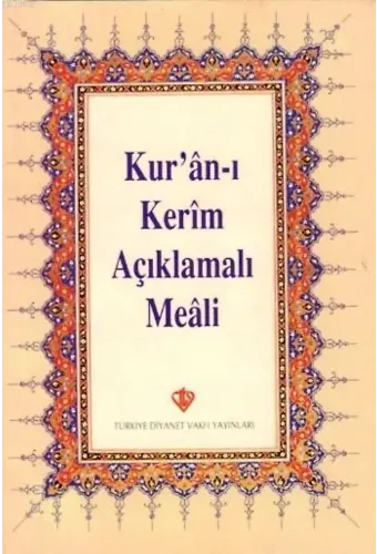 Kuranı Kerim ve Açıklamalı Meali Cep Boy Plastik Kapak Bilgisayar Hattı