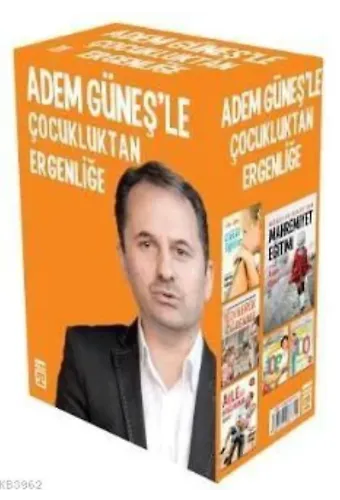 Adem Güneşle Çocukluktan Ergenliğe Turuncu Set (6 Kitap)