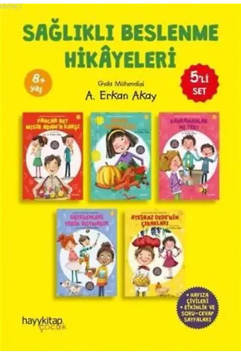 Sağlıklı Beslenme Hikayeleri (5 Kitap)