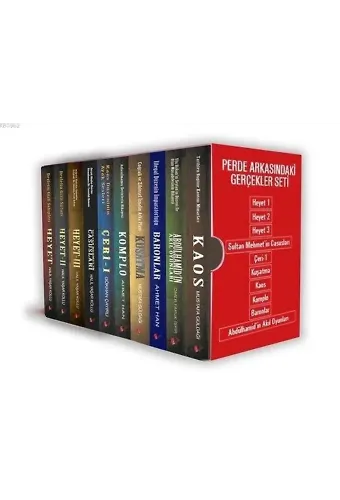 Perde Arkasındaki Gerçekler Seti (10 Kitap Takım)
