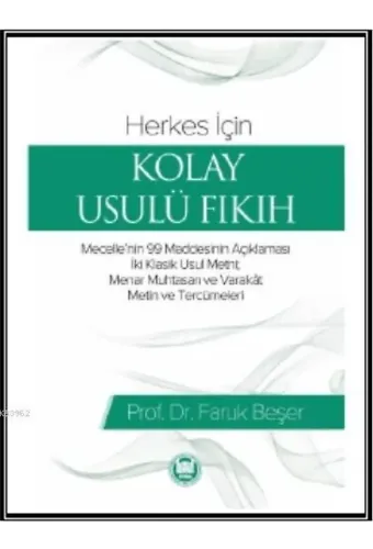 Herkes İçin Kolay Usulü Fıkıh