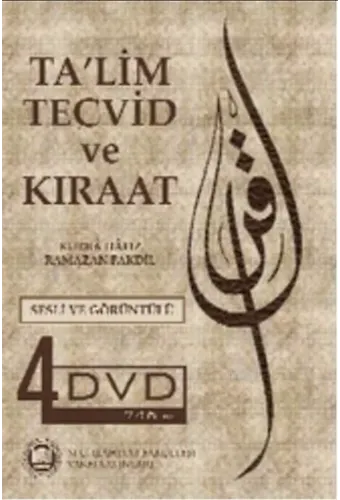 Ta'lim, Tecvid ve Kıraat (DVD); Sesli Görüntülü, 4 DVD Set