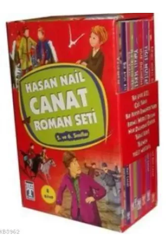 Hasan Nail Canat Roman Seti (8 Kitap); 5 ve 6. Sınıflar İçin