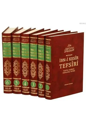 İbn-i Kesir Tefsiri (6 Cilt, 2.Hamur); Kur'an-ı Kerim'in Hadislerle Tefsiri