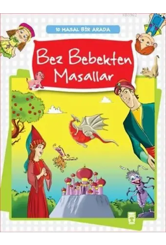Bez Bebekte Masallar II (Set); (10 Masal Bir Arada), 5+ Yaş