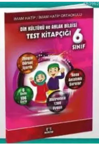 6. Sınıf Din Kültürü ve Ahlak Bilgisi