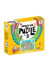 Çocuklar Için Puzzle 3 (kutulu)