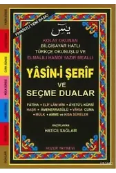 Yasin-i Şerif ve Seçme Dualar (Kod:035) (Hafız Boy, Şamua); Fihristli, Bilgisayar Hatlı, Renkli
