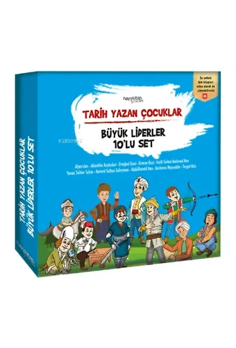 Tarih Yazan Çocuklar - Büyük Liderler 10'lu Set