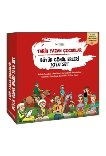 Tarih Yazan Çocuklar - Büyük Gönül Erleri 10'lu Set