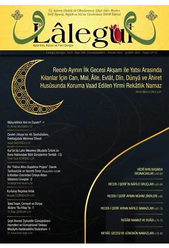 Lalegül Dergisi Şubat 2022 Sayısı