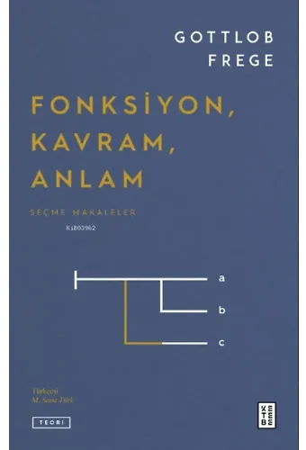 Fonksiyon, Kavram, Anlam;Seçme Makaleler