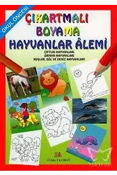 Çıkartmalı Boyama - Hayvanlar Alemi