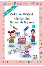 Zekâ Geliştirici Bulmacalı Boyama (5+ Yaş) Okul Öncesi