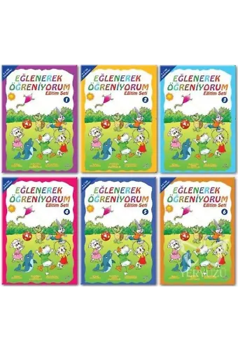 Eğlenerek Öğreniyorum Eğitim Seti 3-4 Yaş