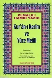 Kuran-ı Kerim ve Yüce Meali - Rahle Boy; Hafız Osman Hatlı