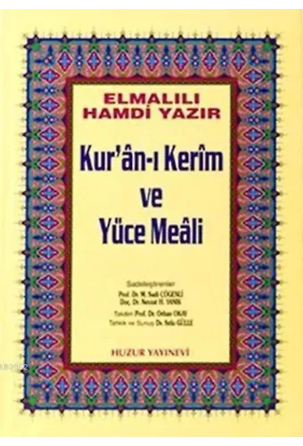 Kuran-ı Kerim ve Yüce Meali - Cami Boy
