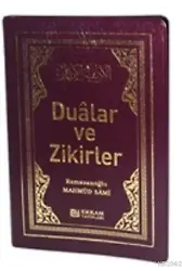 Dualar ve Zikirler - (Küçük Boy Plastik Cilt) - Mahmud Sami Ramazanoğlu