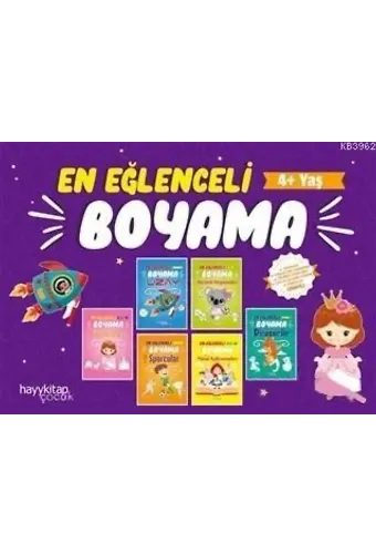 En Eğlenceli Boyama 6'lı Set