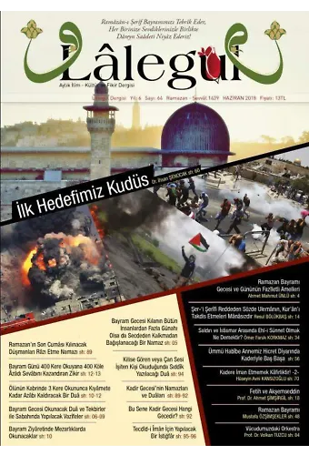 Lalegül Dergisi Haziran 2018 Sayısı