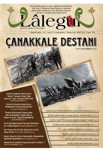 Lalegül Dergisi Mart 2019 Sayısı