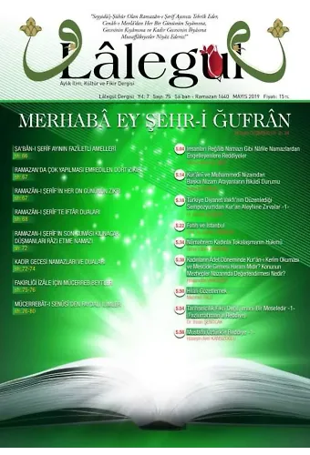 Lalegül Dergisi Mayıs 2019 Sayısı