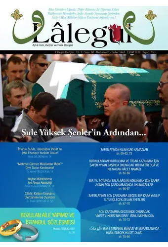 Lalegül Dergisi Ekim 2019 Sayısı