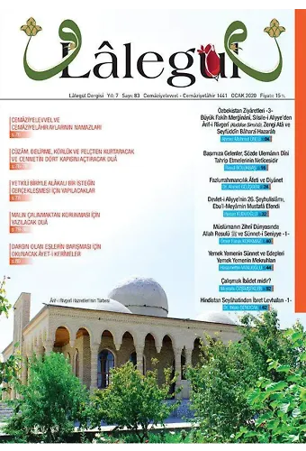 Lalegül Dergisi Ocak 2020 Sayısı