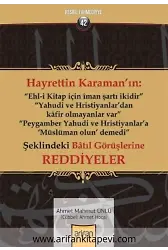 Hayrettin Karamana Reddiyeler