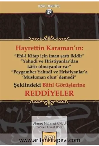 Hayrettin Karamana Reddiyeler