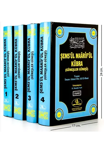 Şemsül Maarifül Kübra (Güneşler Güneşi) 4 Cilt Takım
