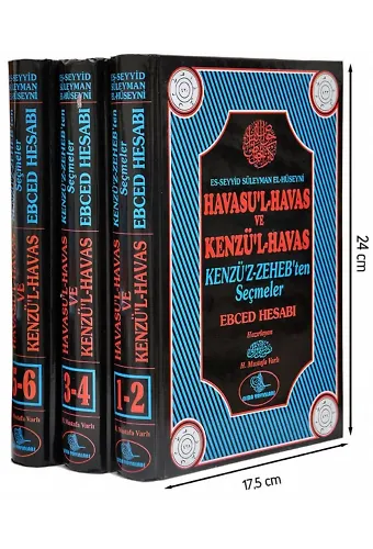 Havasul Havas ve Kenzül Havas 3 Kitap - 6 Cilt
