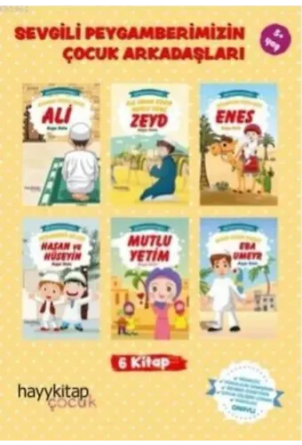Sevgili Peygamberimizin Çocuk Arkadaşları 6lı Öykü Seti