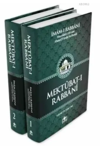 Mektubatı imamı Rabbani (2 Cilt Takım)