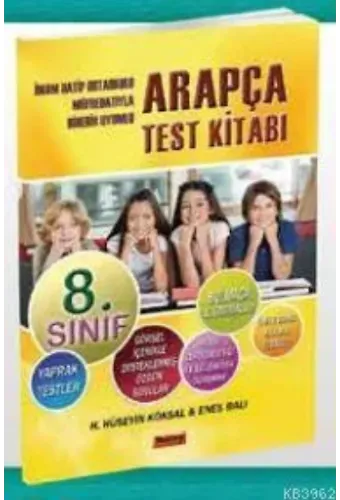 8. Sınıf Arapça Test Kitabı