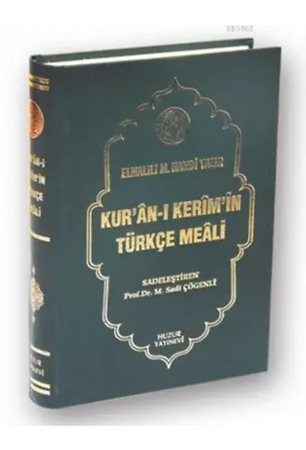 Kuran-ı Kerim'in Meali (Hafız Boy-Metinsiz)