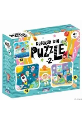 Küçükler İçin Puzzle - 2 (Kutulu)