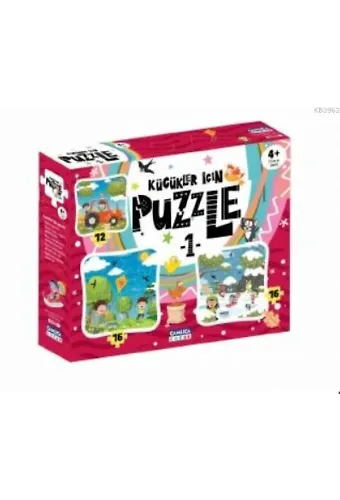 Küçükler İçin Puzzle - 1 (Kutulu)