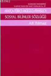 Arapça-Türkçe-İngilizce-Fransızca Sosyal Bilimler Sözlüğü