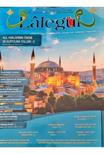 Lalegül Dergisi Nisan 2021 Sayısı